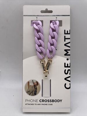 Genuine Case-Mate Crossbody Phone Lanyard Chain Holder - Lavender NEW