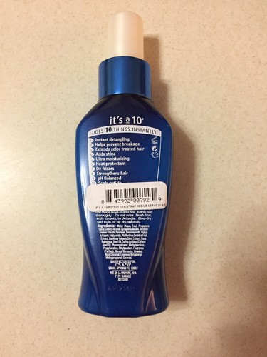 ITS A 10 POTION 10 MIRACLE LEAVE IN 4oz NEW Great Deal FREE SHIPPING!!!!