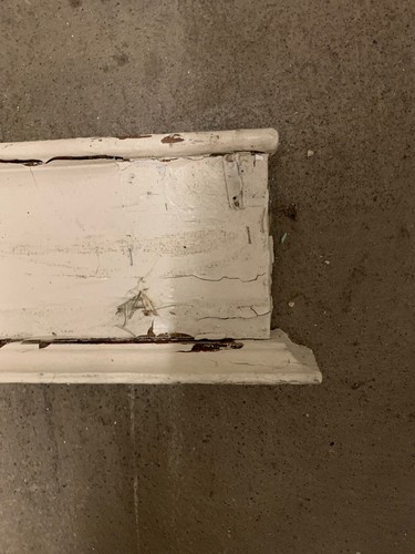 Vintage Primitive Wooden Decorative Architectural Salvage House Mantle #5