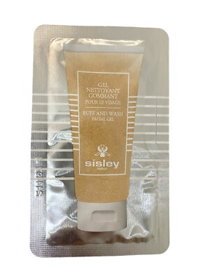 Sisley-Paris Buff and Wash Facial Gel Sample Size 0.16 Fl Oz  5 ml
