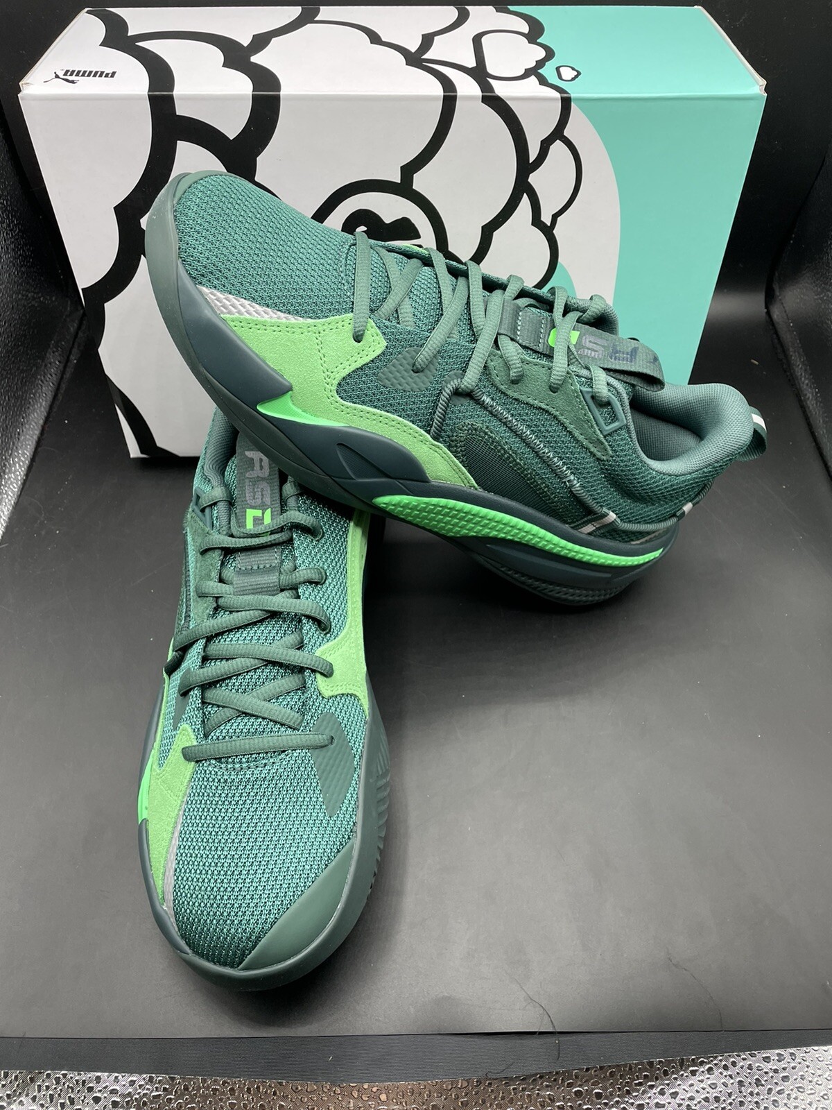 New Puma RS-Dreamer J Cole Basketball Shoes Size 11.5 Bistro Green 193990  05 | eBay