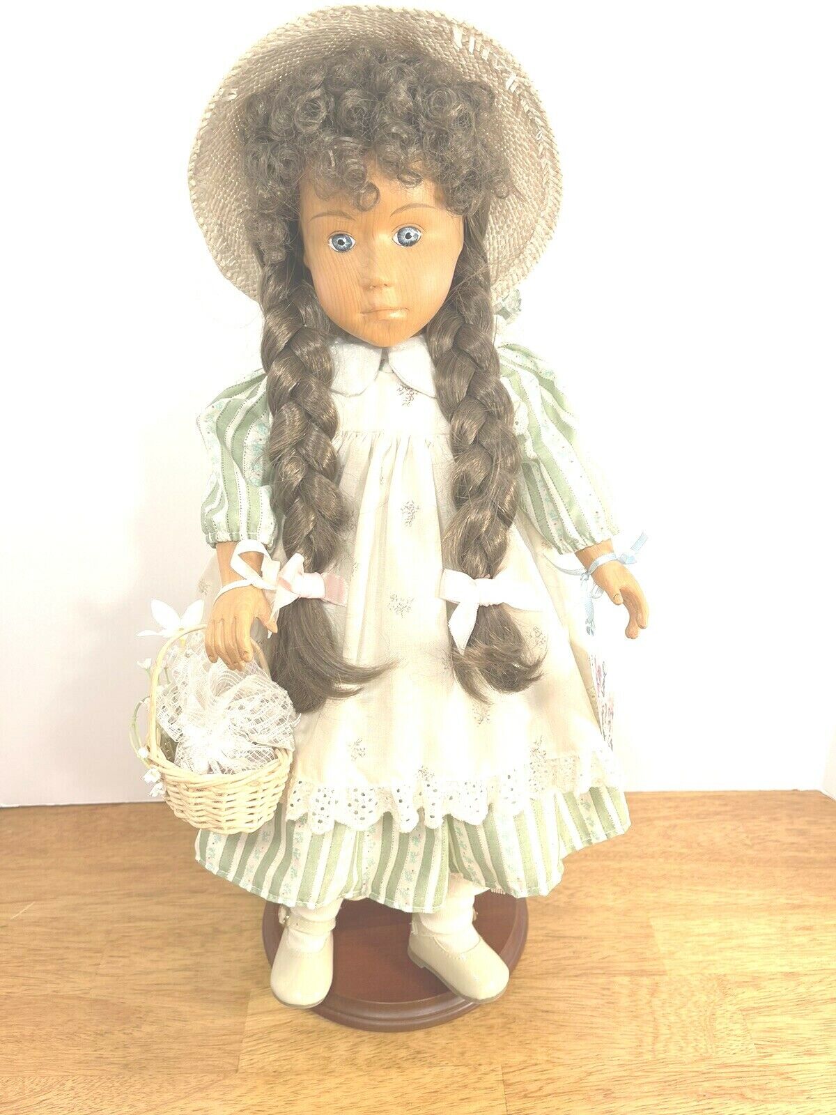 人気No.1 Vintage 1990 Beautifully Handcrafted Zasan Wood Doll | eBay コレクション
