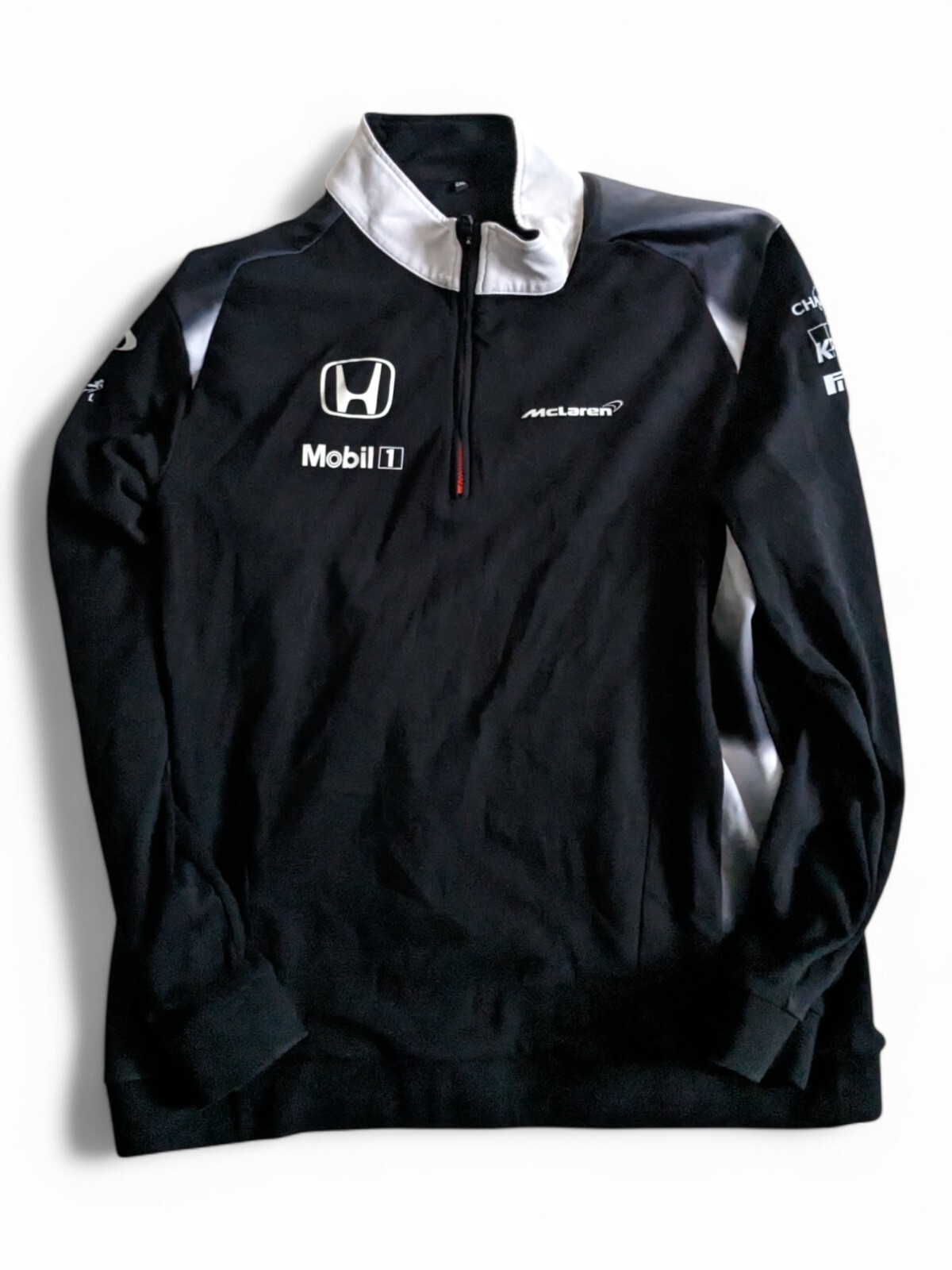 Mclaren Honda F1 - 1/4 Zip Fleece Team Issue - XXL 2XL | eBay