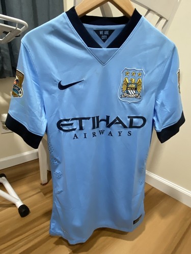 MANCHESTER CITY AUTHENTIC 2014/15 HOME JERSEY NIKE SOCCER
