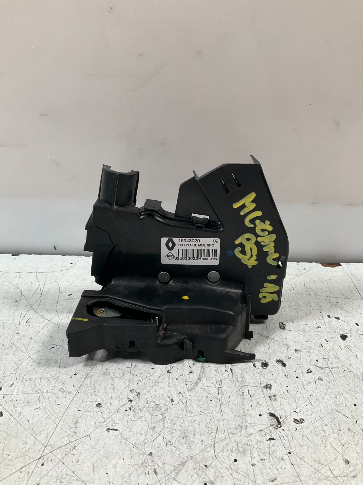 Serratura posteriore sinistra RENAULT MEGANE 16943020