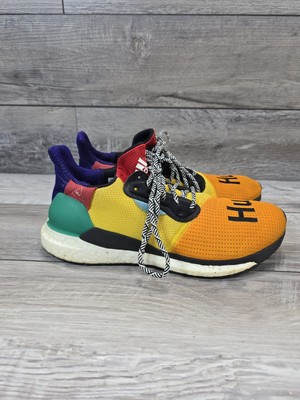 Adidas Solar HU Glide x Pharrell Multicolored DB3038 Mens Size 9 **RARE** Shoes