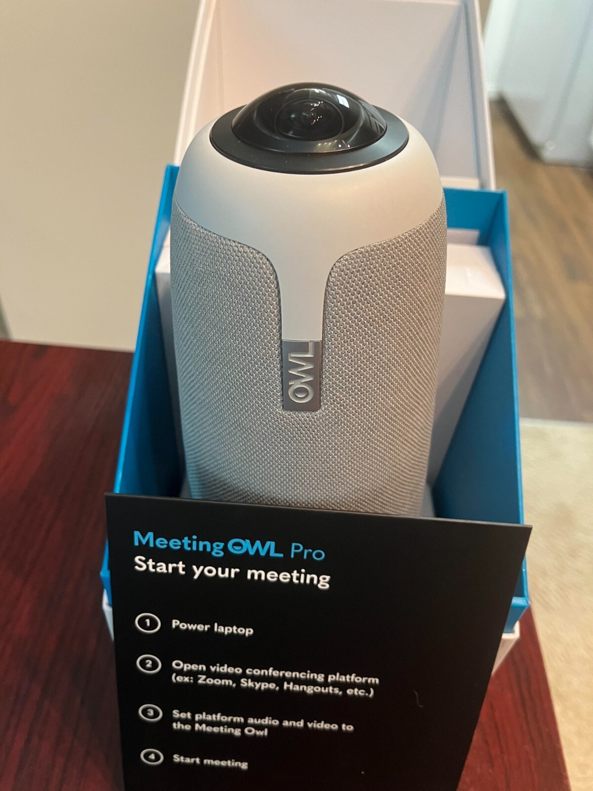 Owl Labs Meeting Owl PRO 360Degree Camera Microphone and Speaker