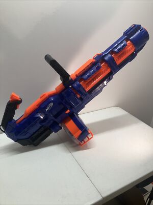 Nerf E2865 Elite Titan CS-50 50-Dart Toy  Stickers In Place Gun Toy