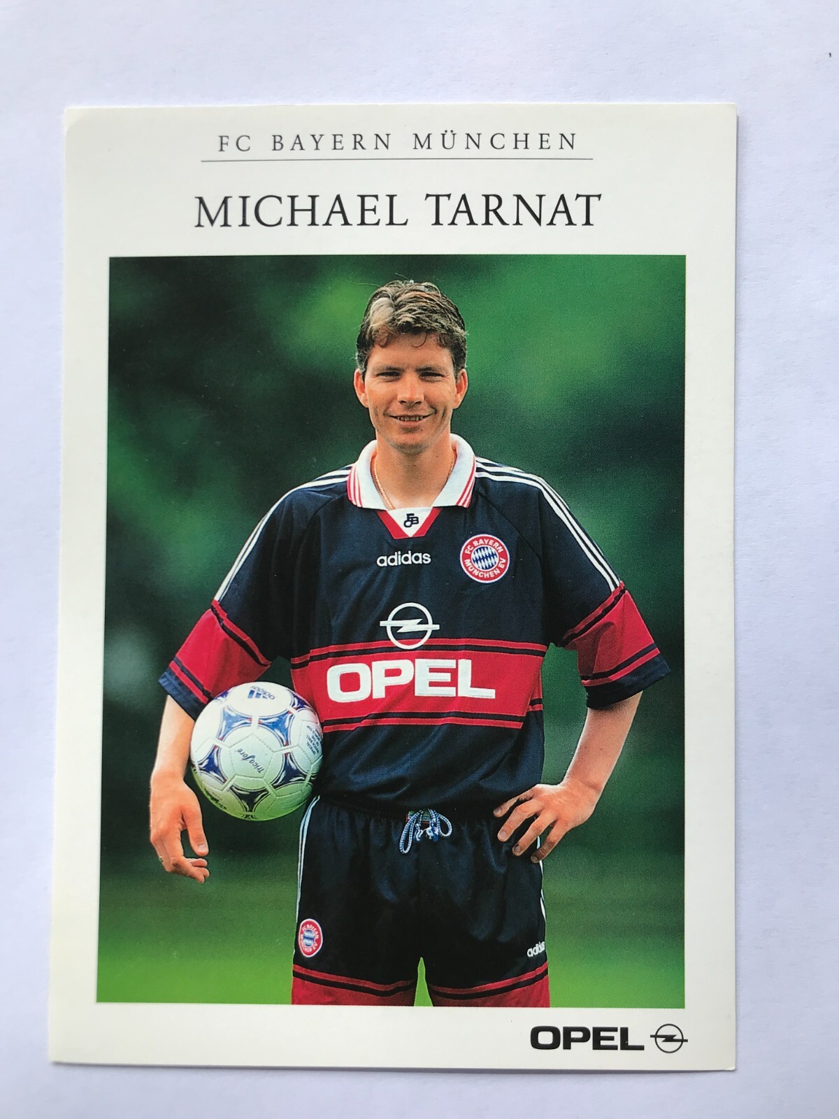 MICHAEL TARNAT-FC Bayern Munich 98/99-19 Caps GERMANY-Ex-KSC
