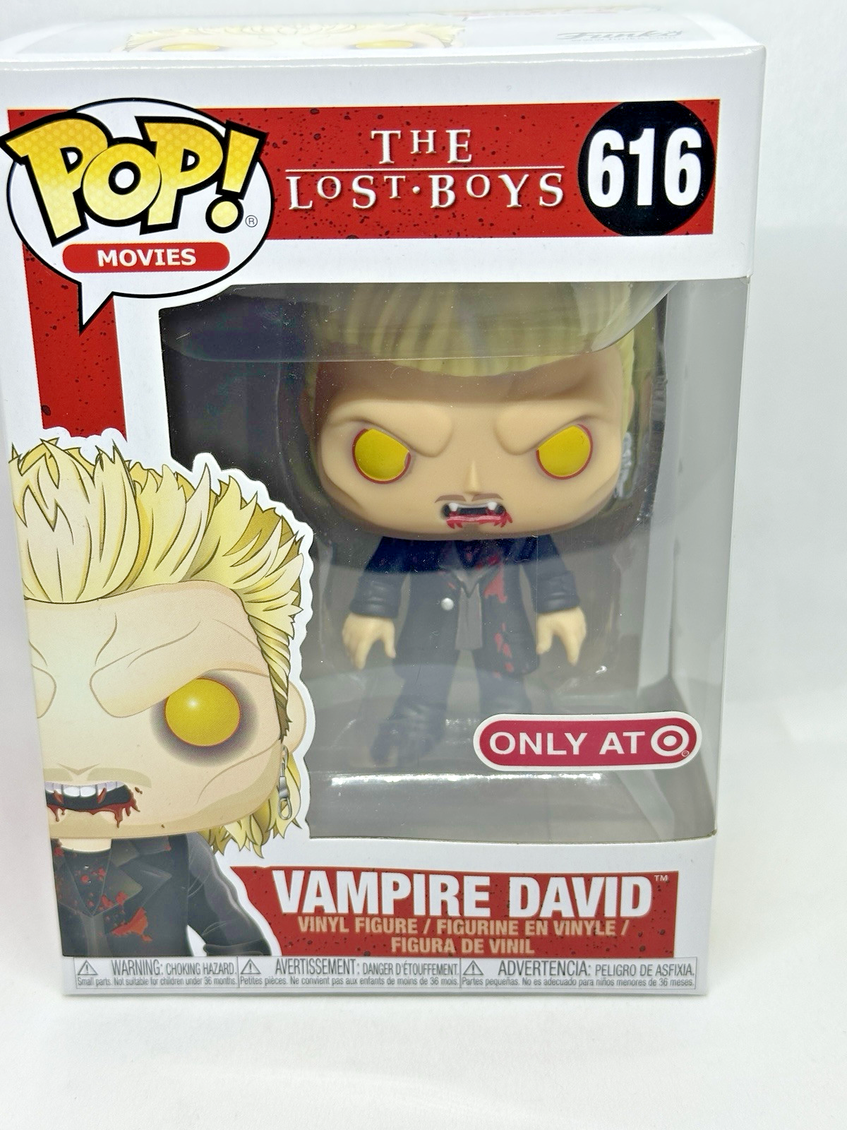 Funko Pop! The Lost Boys SET of 2–DAVID & VAMPIRE DAVID 615