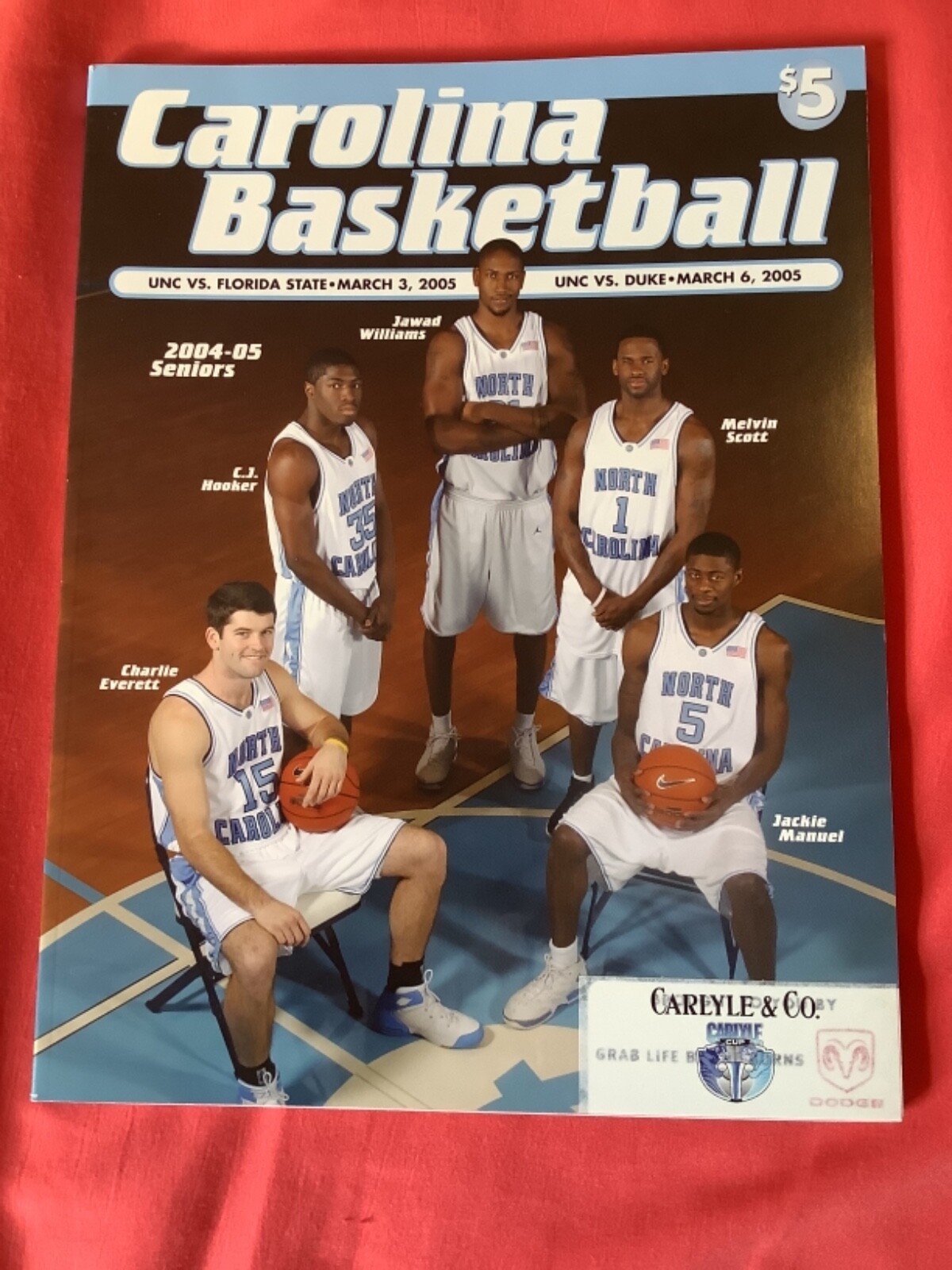 2004 north carolina basketball roster