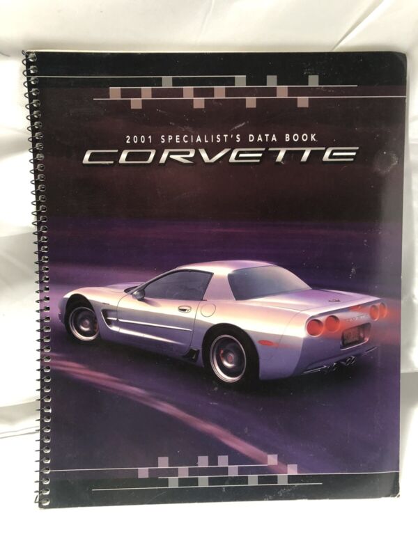 2001 Chevrolet Corvette Z06 Specialist data book sales brochure literature