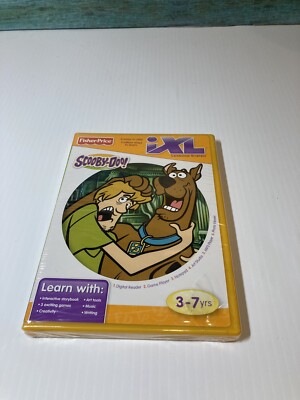 Fisher-Price iXL Scooby-Doo! Game Learning System  New Sealed