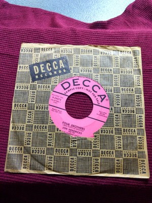 Decca - Jon Hendricks And The Dave Lambert Singers - Four Brothers - 9-29572