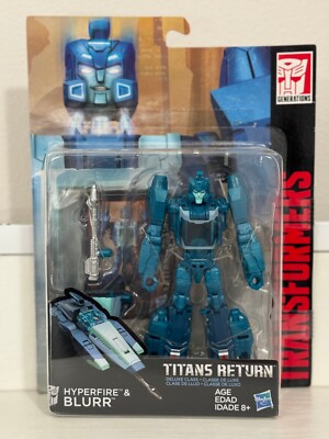 Transformers Generations Titans Return HYPERFIRE & BLURR