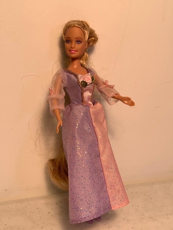 barbie rapunzel 1998