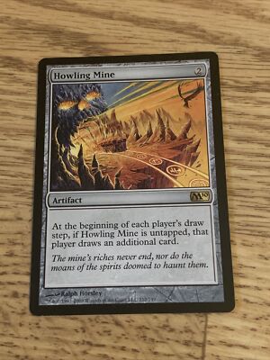 MTG 1X Howling Mine X1 Core Set 2010 (M10) Magic - NM