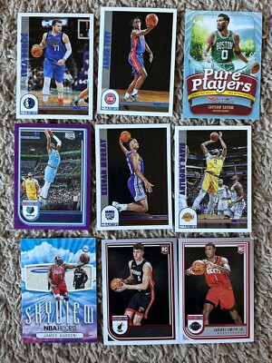 2022-23 Panini Hoops 90 Card Lot! Luka, Tatum, Durant, Edwards, And Rookies!  