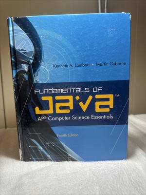 Fundamentals of Java(tm) : AP* Computer Science Essentials by Martin Osborne and