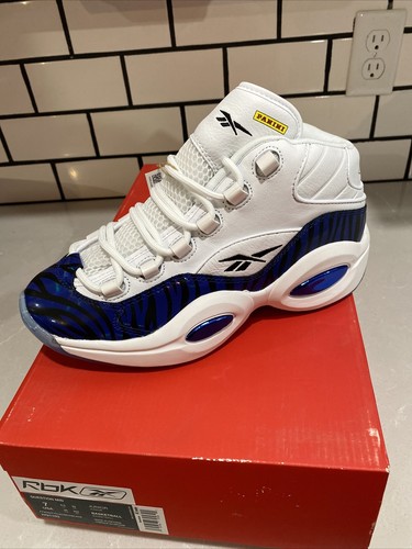Reebok X Panini prizm Question Mid Allen Iverson Men's Shoes