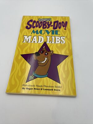 Scooby Doo Movie Mad Libs