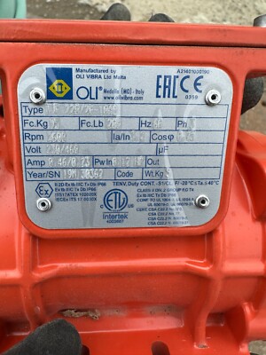 OLI VIBRA Standard Electric Vibrator MVE 220/2E-10A0-M