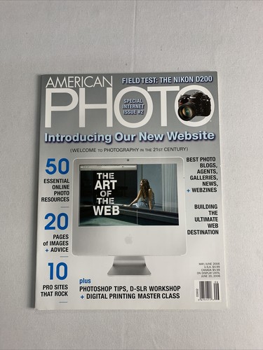American Photo Magazine May/June 2006 Nikon D200, Special