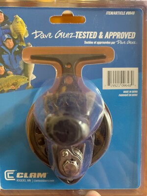 Clam Spooler Elite Ice Fishing Reel