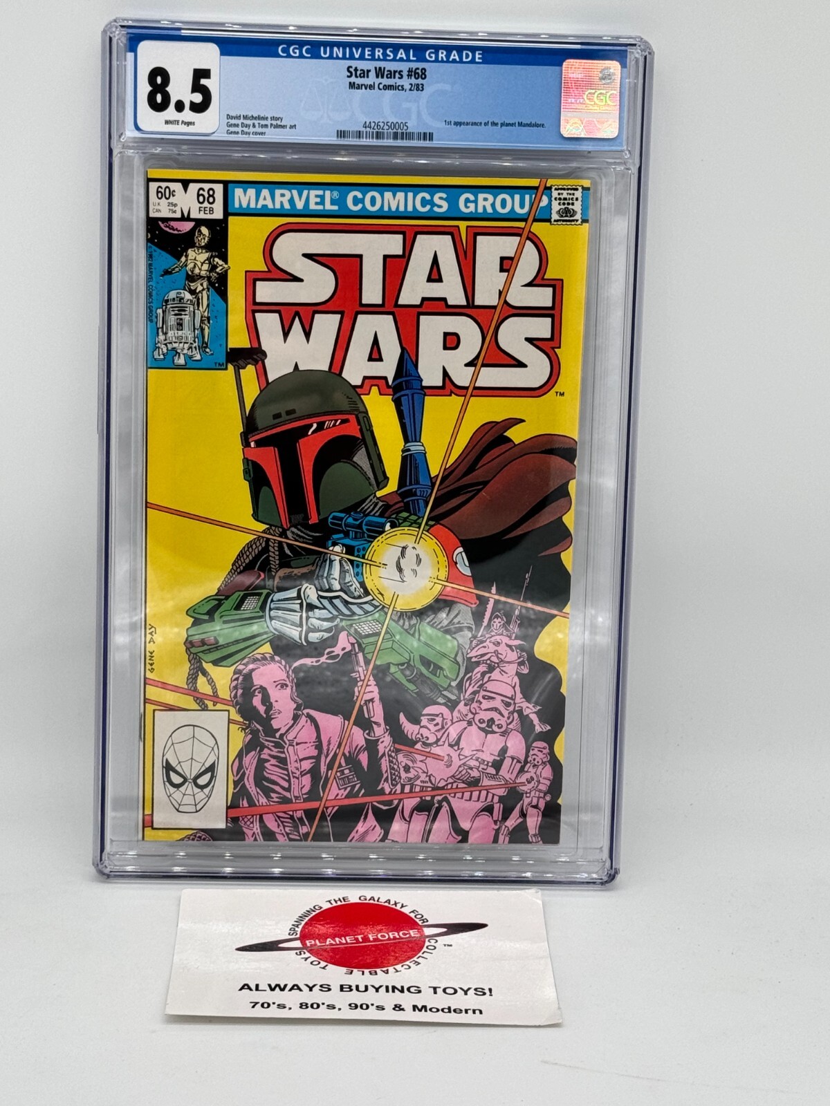 1983 Star Wars #68 Comic CGC 8.5 Mandalorian 1st Appearance