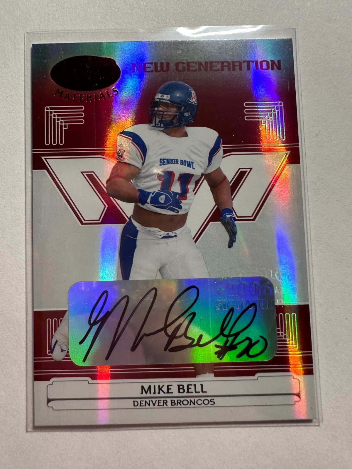 K33,141 - 2006 Leaf Certified Materials Mirror Red Auto #172