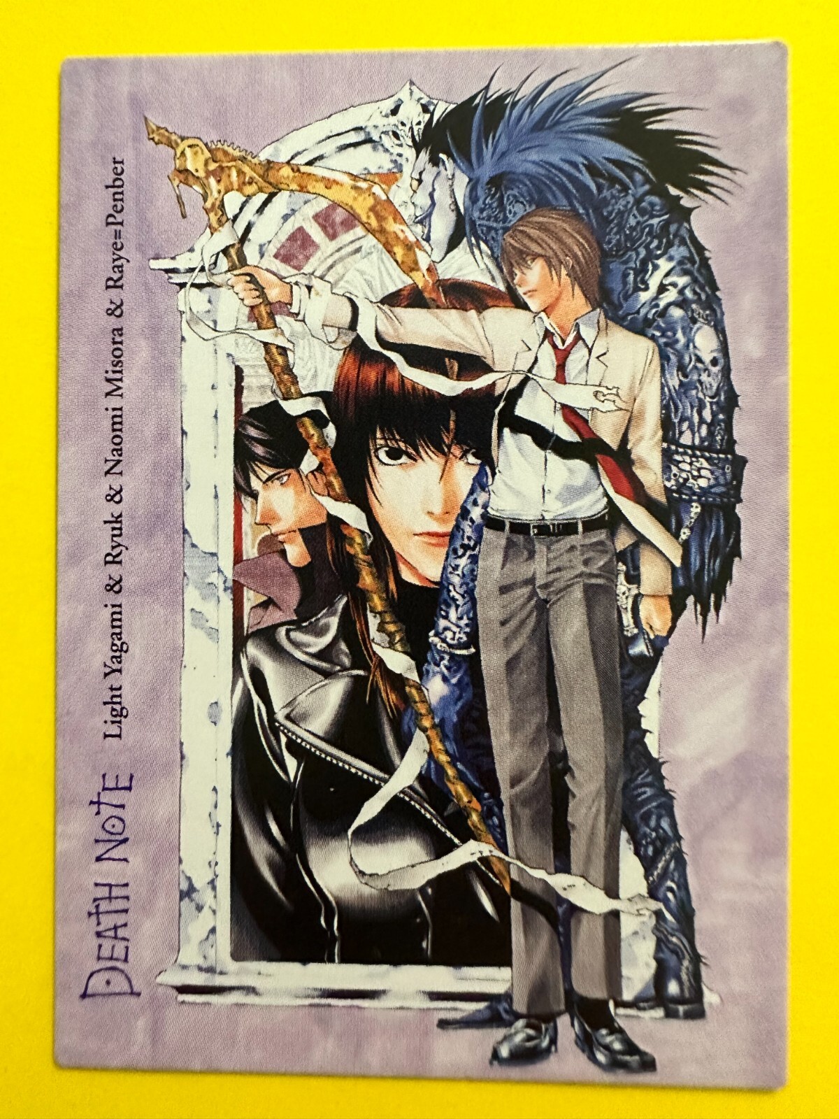 DEATH NOTE　トレーディングカード Death Note Special Edition Trading Cards Card No. 7 japanese