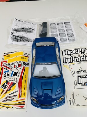 HPI PAINTED Impreza Body 200mm/ WB255mm Sprint 2 / E10 / RS4 Sport 3