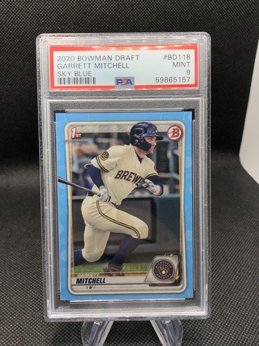 ToRa　ミッチェル　クリオ Garrett Mitchell 2020 Bowman Draft BD-118 Sky Blue Paper