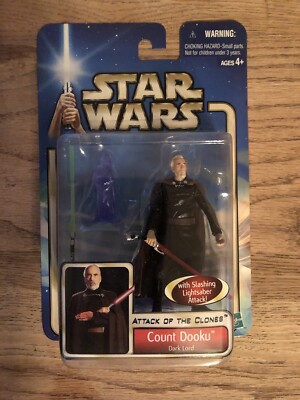 Hasbro Star Wars AOTC 3 3/4   Count Dooku #27 Carded