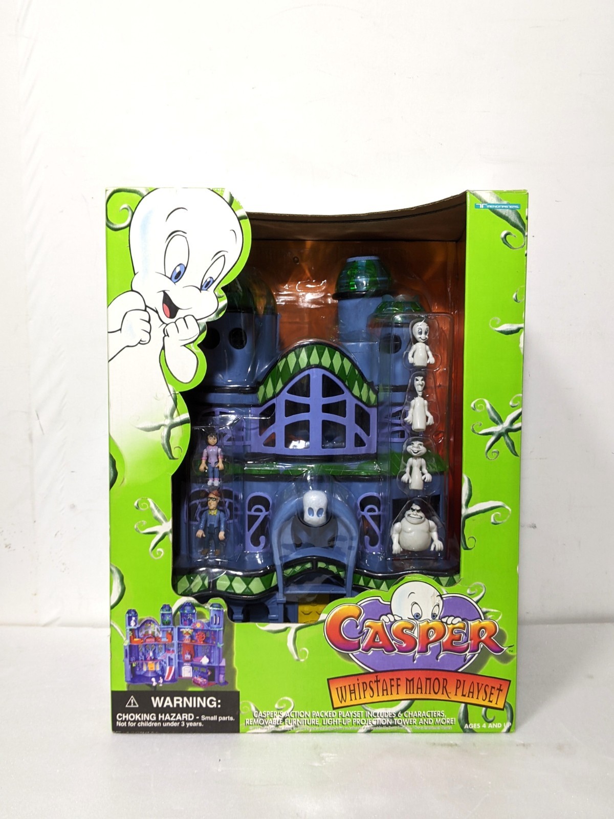 Trendmasters 1997 CASPER the Ghost Whipstaff Manor Playset