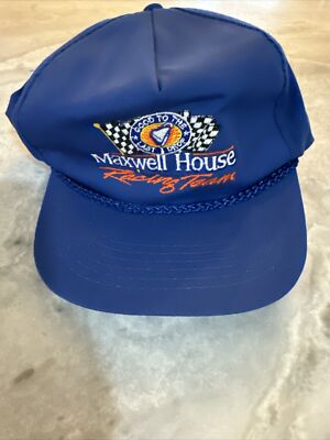 New Vintage Maxwell House Racing Snapback Hat