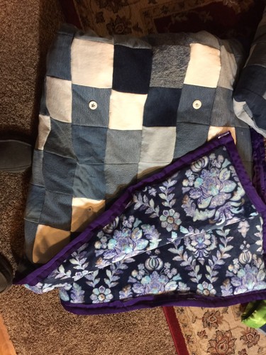 Denim/ Jean Quilt      Any Size Any Backing