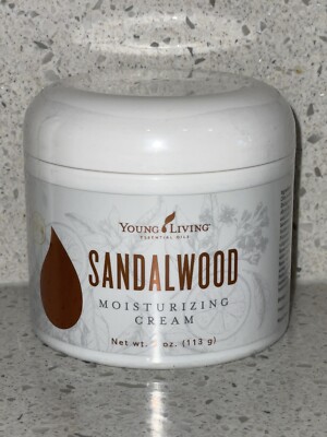Young Living Essential Oils -Sandalwood Moisturizing Cream- (4oz / 113g) Sealed