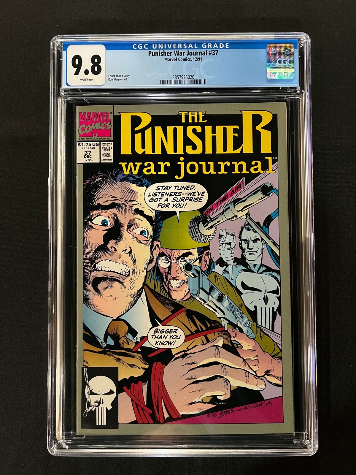 Punisher: War Journal #37 CGC 9.8 (1991) | eBay