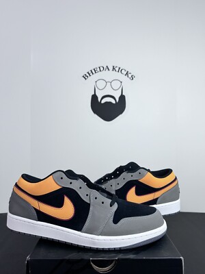 NEW DS Nike Air Jordan 1 Low SE 'Vivid Orange' FN7308-008 Men s Size 12