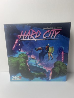 Hard City Board Game Hexy Studio (Brand New & Factory Sealed)