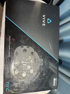 HTC Vive VR Headset Complete Set Full Kit System Steam VR PC Virtual Reality