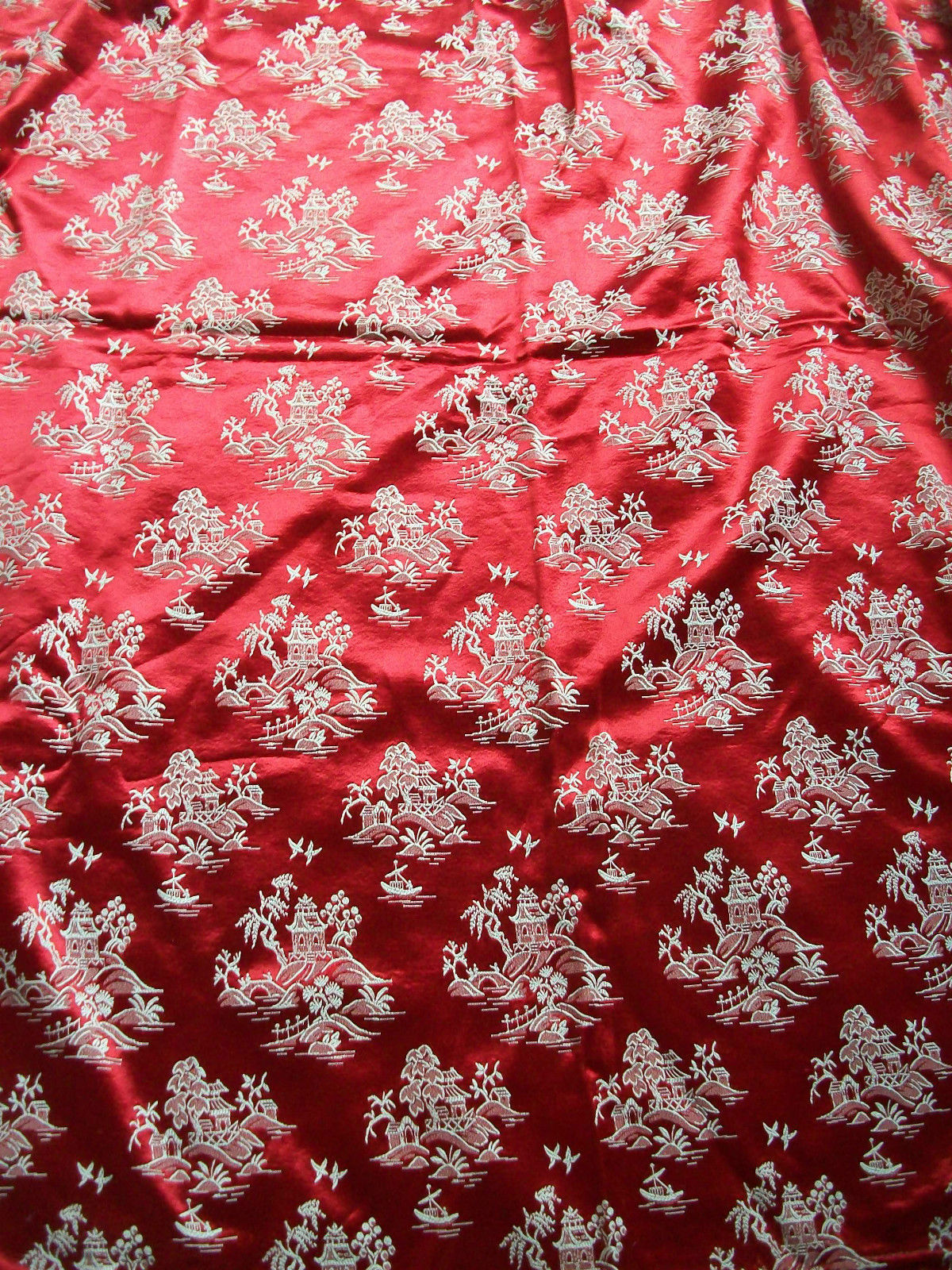 Satin Window Curtains & Drapes