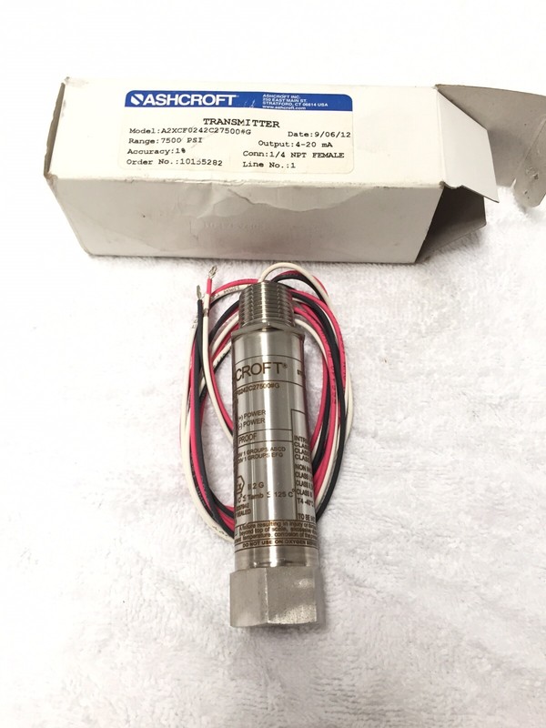 Ashcroft Transmitters Surplus Industrial Equipment