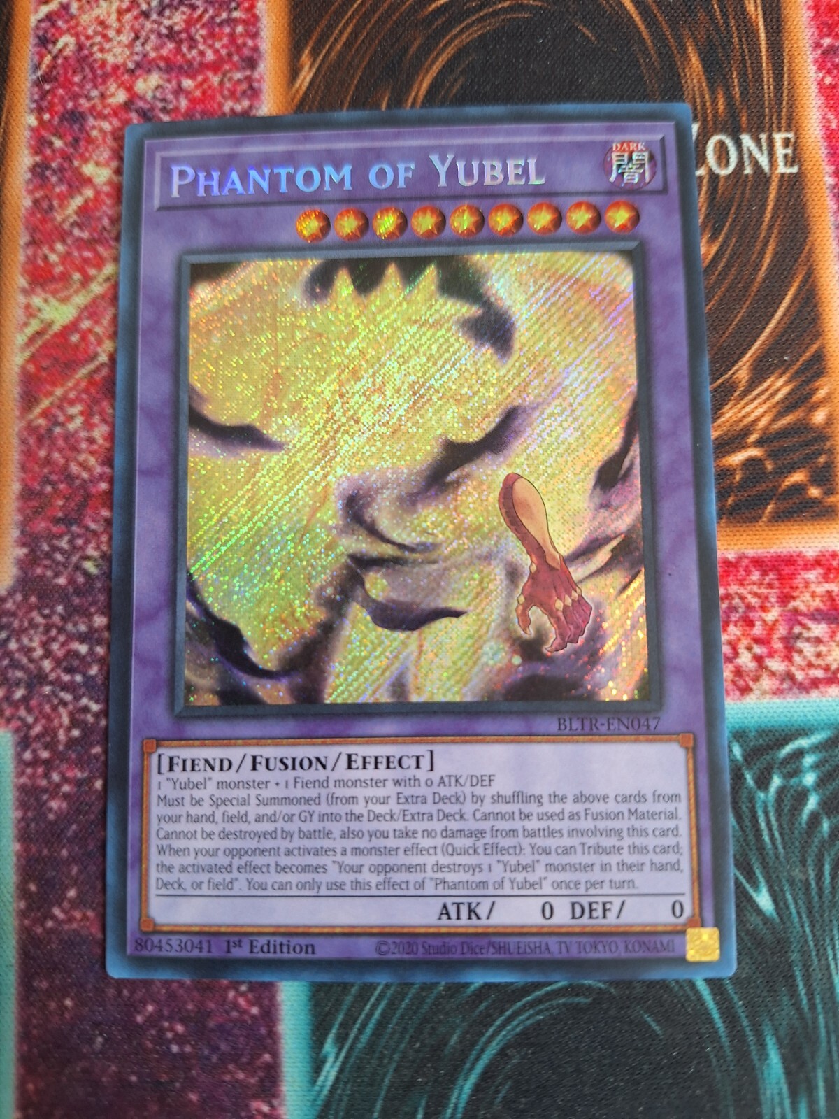 Yu-Gi-Oh! Phantom of Yubel BLTR-EN047 Secret Rare 1st