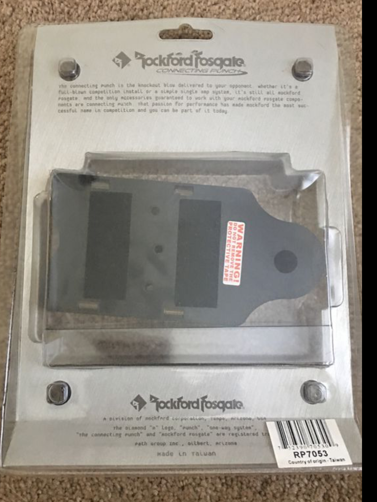 Rockford Fosgate 4 Way AGU Gold Distribution Block RP7053 1 in 4 Out