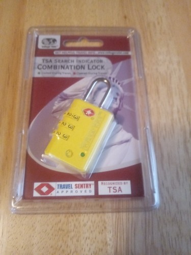 セキュリティ Parzival Voltage Valet TSA Search Indicator Combination Lock SEALED