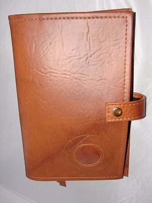 Narcotics Anonymous NA 6TH ED Basic Text How & Why TAN Deluxe Double Book Cover 