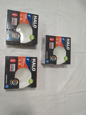 3pk of Halo 4'' Retrofit LED Module, 120V RL4069S1EWHR