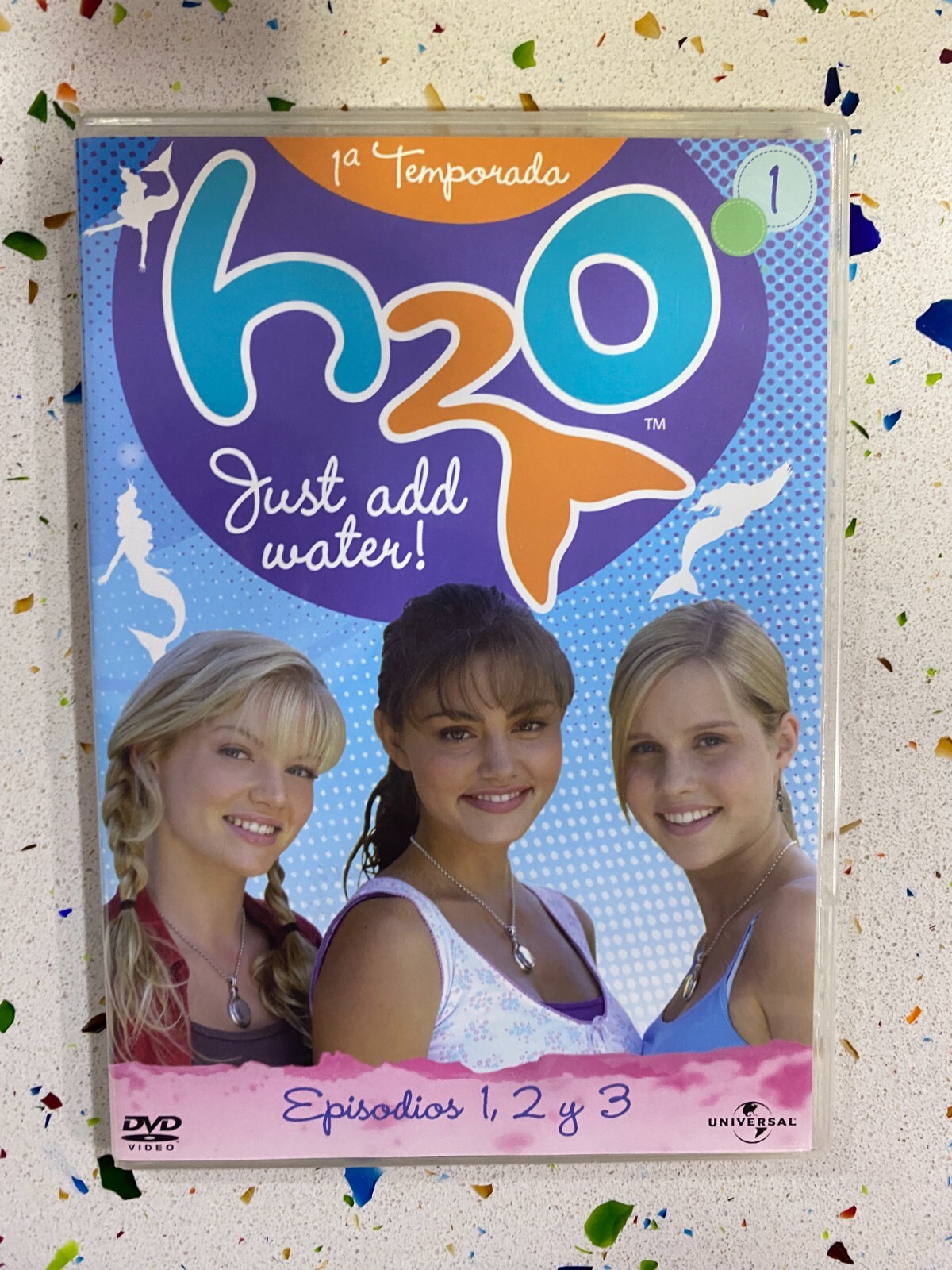 H2O Just Add Water! Episodes 1, 2 And 3 - DVD 1 Of Season 1 Spanish English H2O Just Add Water! Episodes 1, 2 And 3 - DVD 1 Of Season 1 Spanish English